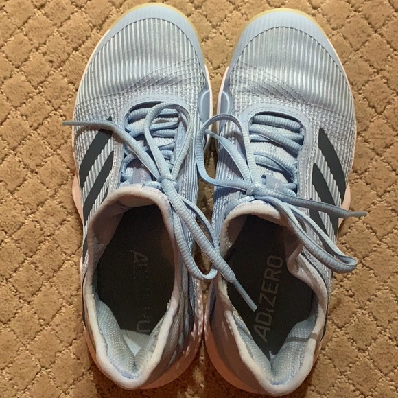 Adidas Adizero Blue Tennis Sneakers sz 6 - Picture 6 of 9